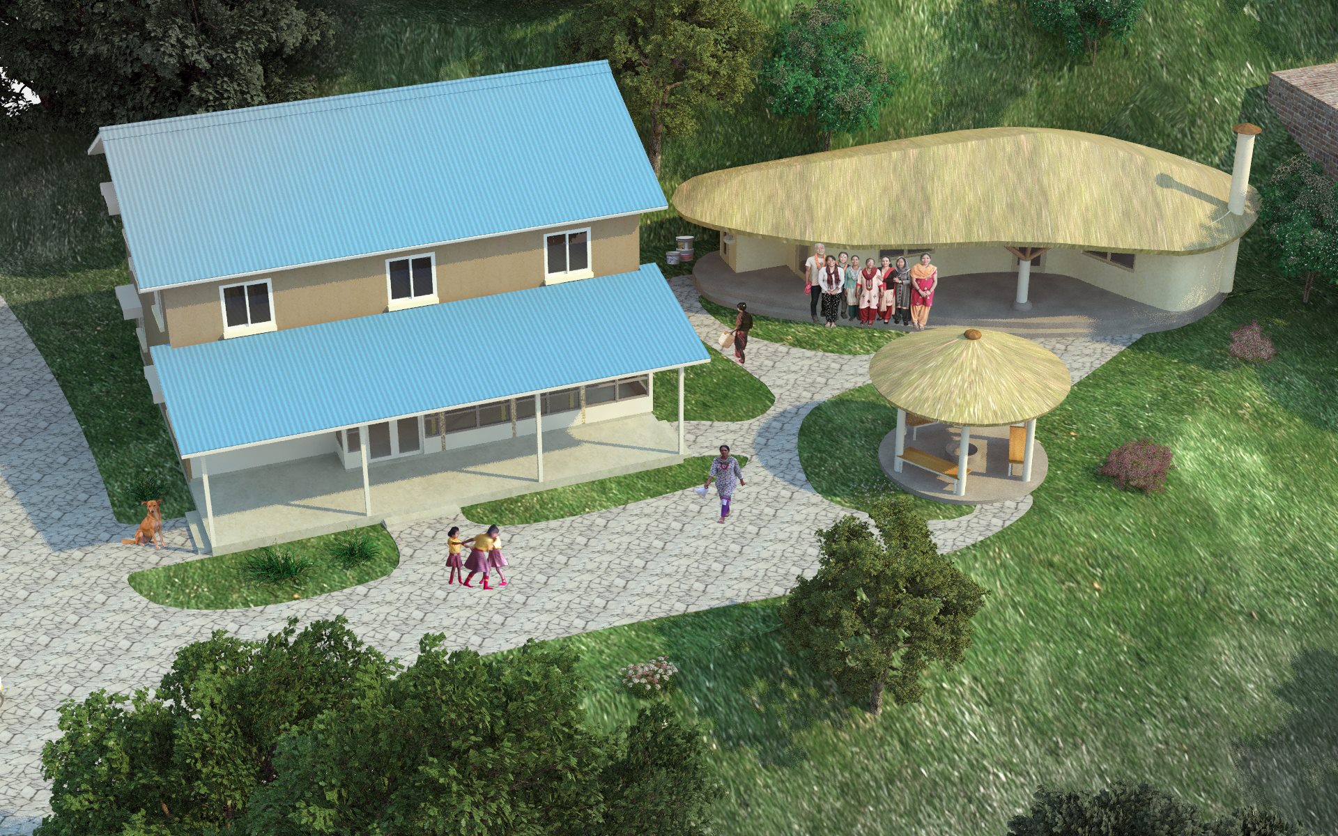 Construction of Shelter Home for Women and Children living with HIV|AIDS.